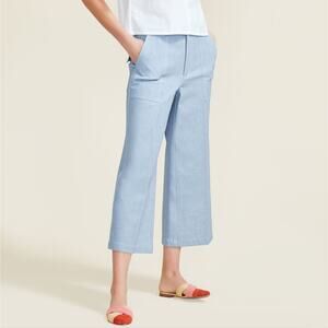 Pearl sky blue stretch denim ellie jean Sz 12 pockets pants jeand A14c